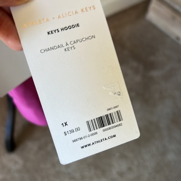 NWT Athleta Alicia Keys Seasoft Hoodie - Picture 12 of 14